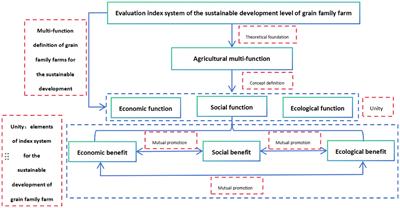 Evaluation of the sustainable development level of grain family farms in main grain-producing areas based on agricultural multi-function: a case study of Hunan Province in China